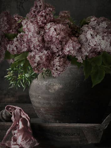 Tabla decorativa de madera Lila B24 para venta al por mayor de Nino-Art