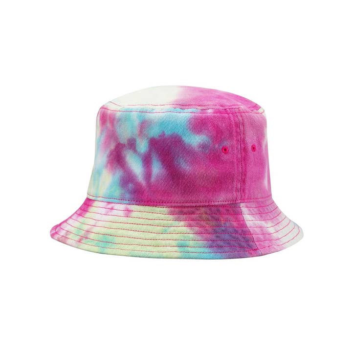 Lucky Avocado - Wholesale Baseball Cap - Unisex - Tie-Dyed Bucket Cap2