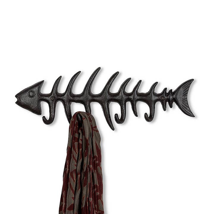 Abbott - Wholesale Wall Hook - Fishbone Hook-Dark Brown3