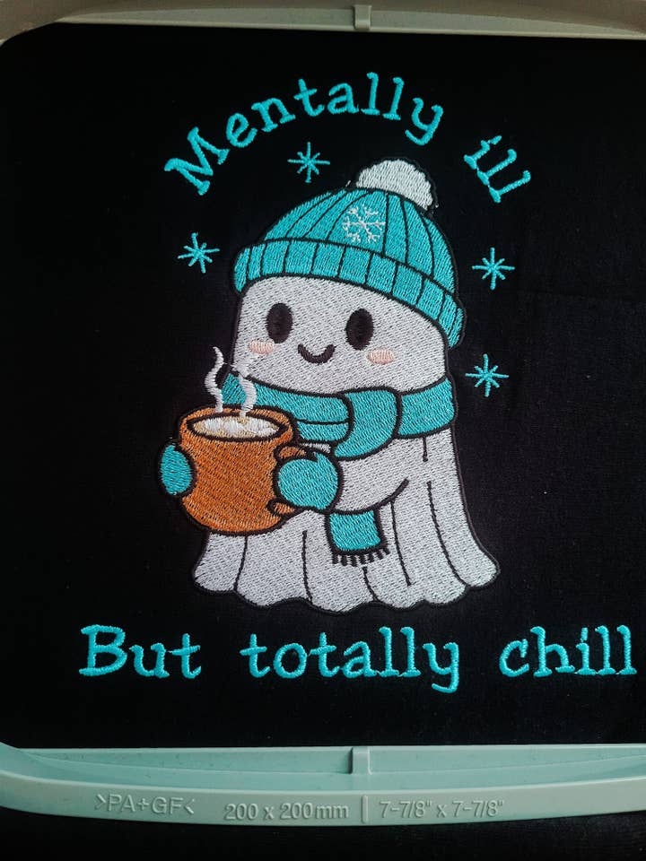 Geisteskrank, aber total entspannt Sweatshirt für den Großhandel von Cute And Spook