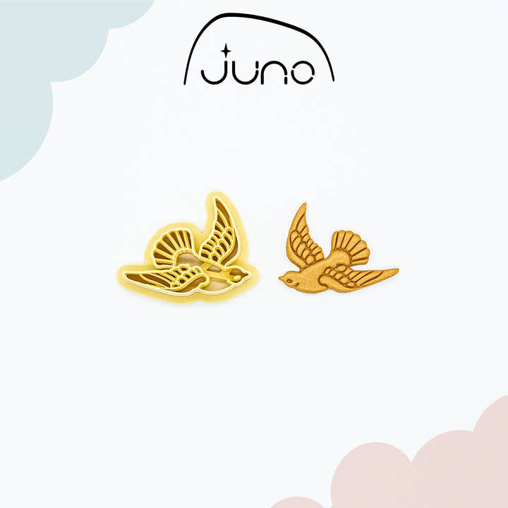 Juno 3D - Wholesale Biscuit cutter - Dove, Pigeon Printed Clay, Polymer Clay, Cookie Cutter