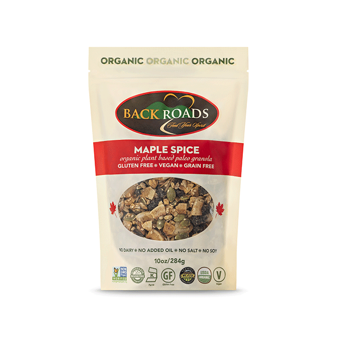 Back Roads Granola - Wholesale Granola - Paleo Maple Spice Granola1