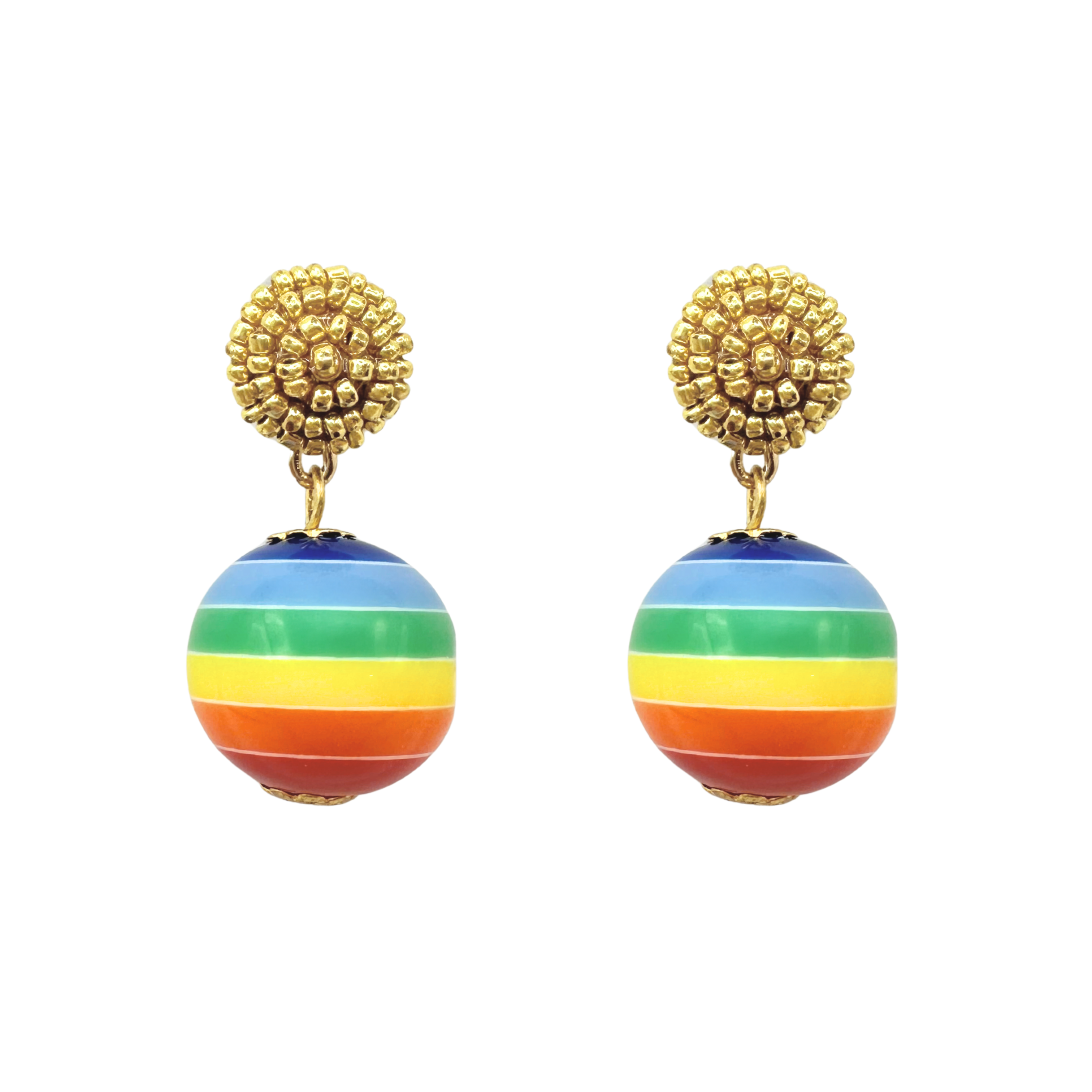 Fornash - Wholesale Dangle Earrings - Seed Bead Earrings - Beachball1