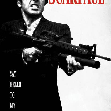 Scarface (Say Hello To My Little Friend) for wholesale by Pyramid International