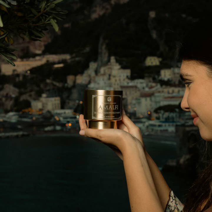 BouquetItaliano – wholesale Jar/filled candle – Amalfi Luxury Scented Candle – Italian Coastal Inspired16