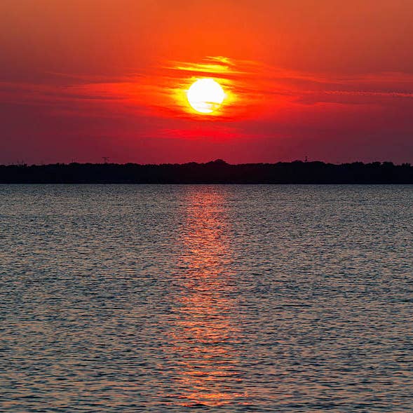 Texas Lake Solnedgange Kunsttryk TLS217 for engroshandel hos Breaking Rules Photography