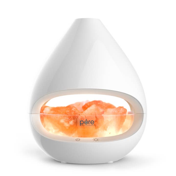 PureGlow Crystal Himalayan Salt Rock Lamp & Ultrasonic Oil D for wholesale by Ripple Distribution