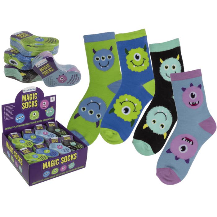 Out of the blue KG - Wholesale Socks - Kids - Magic kids socks, monster, 1 pair,