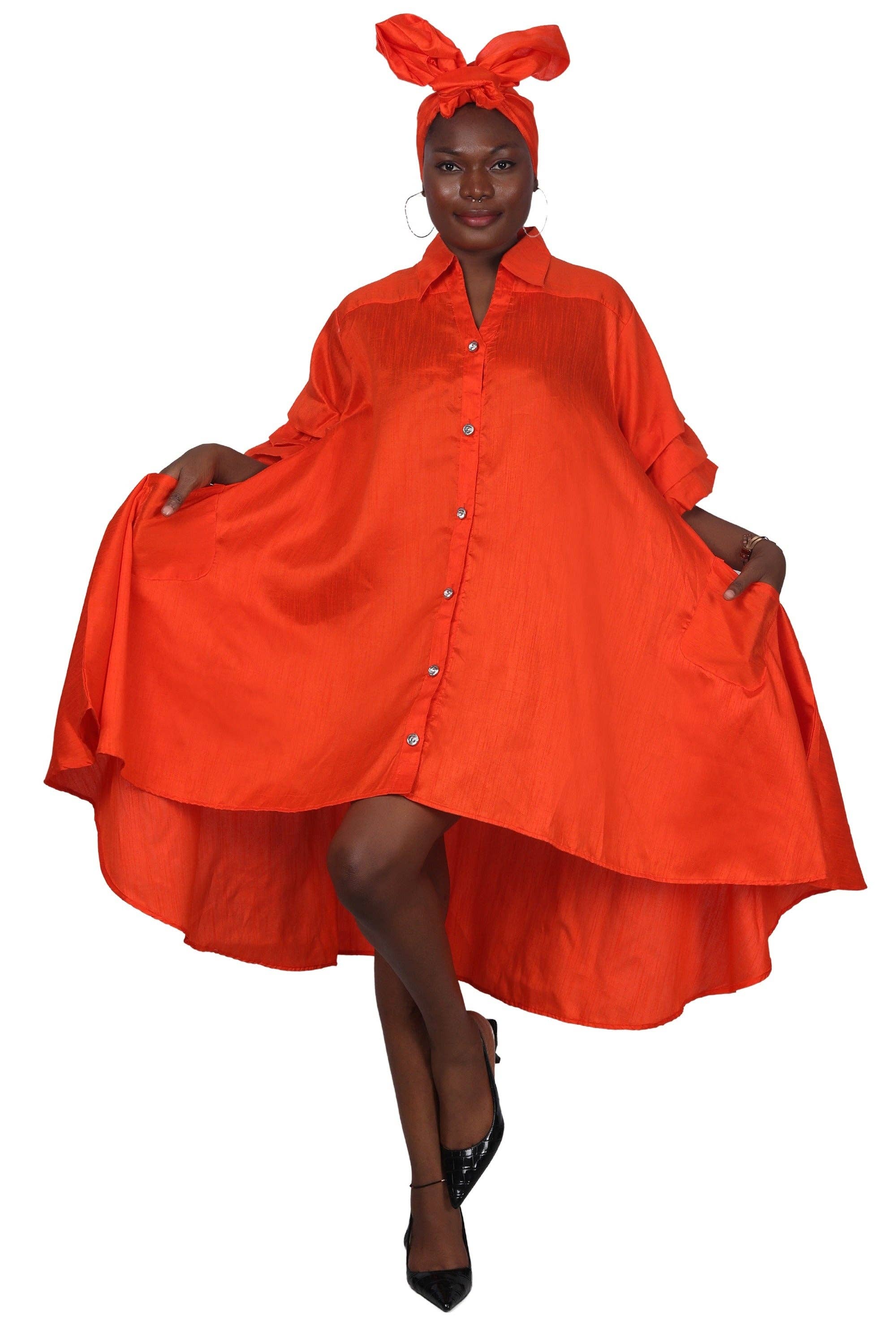 Advance Apparels - Wholesale Dress - Women's - Hi-Lo Dress w/ "Blessed" AD-250139