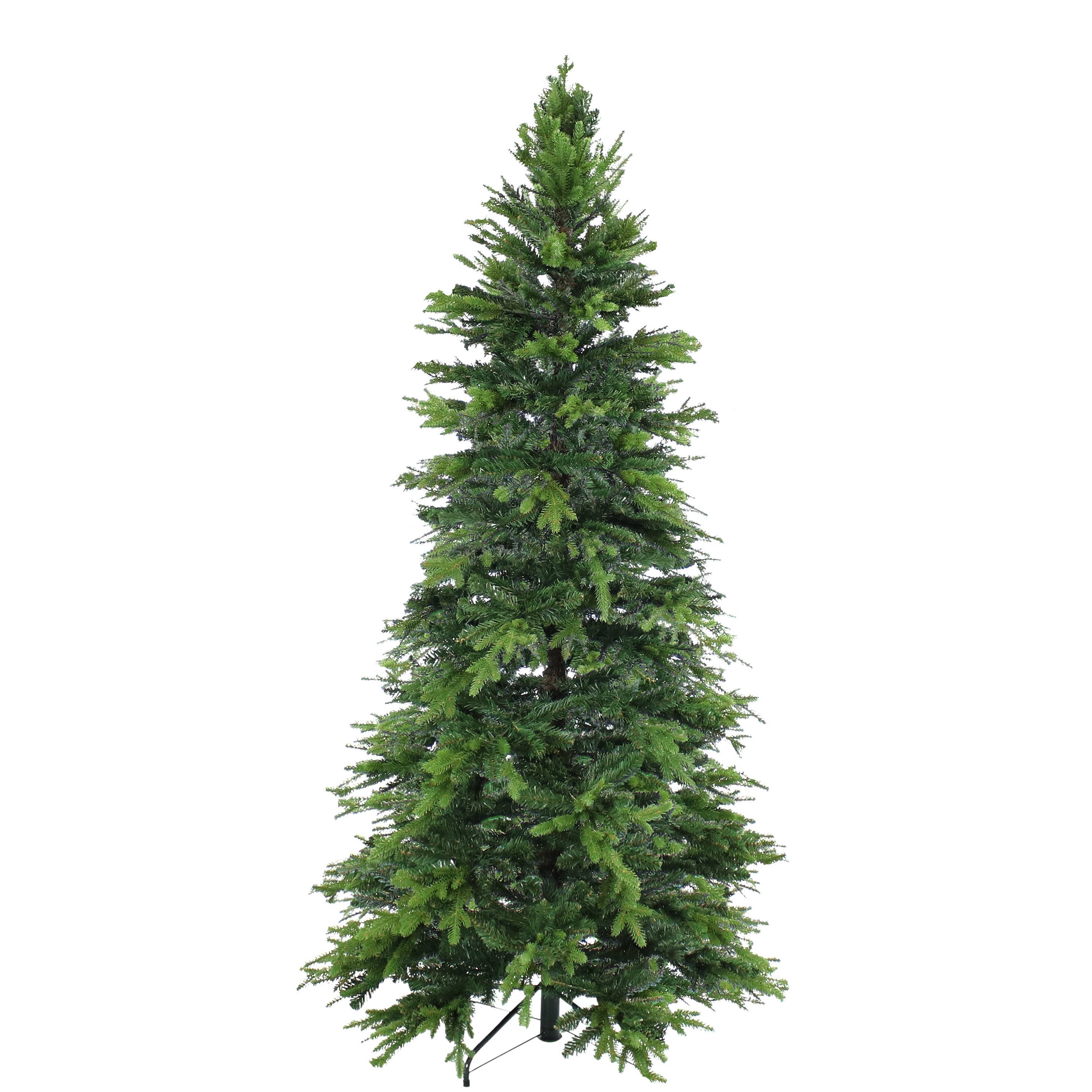 Sunnydaze Decor - Wholesale Artificial Christmas Tree - 7 ft Slim and Stately Indoor Unlit Artificial Christmas Tree1