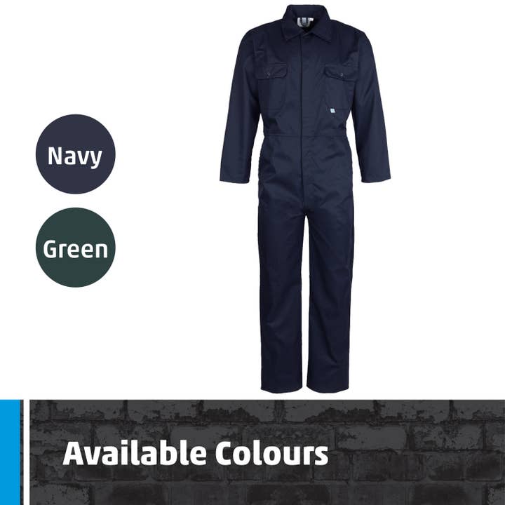 TuffStuff Workwear – wholesale Overalls – Men’s – Fort Stud Front Coverall, Durable & Comfortable Work Overall2