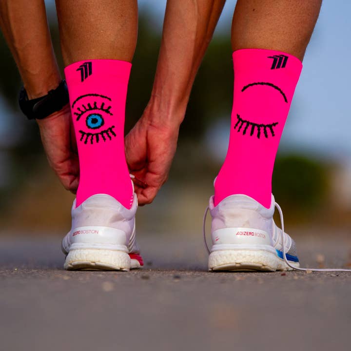 SPORCKS - Wholesale Socks - Unisex - EYE PINK - RUNNING SOCK2