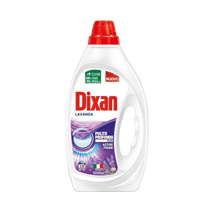 Made in eatalia - Wholesale Liquid Laundry Detergent - Dixan Lavender Liquid Detergent 19 Washes, 950 ml0