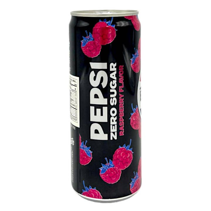 Global Bite Co - Wholesale Soda/Carbonated Drink - Pepsi Zero Sugar Raspberry Flavor 330ml (China)1