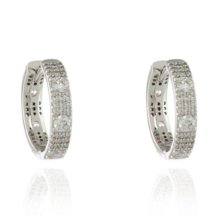 Fellini Medio 18mm Cerchio Argento per la vendita all'ingrosso da parte di Cachet London