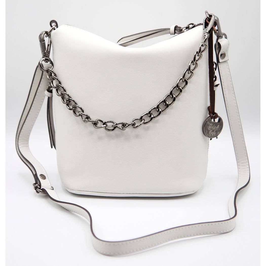 chunky strap cross body bolsa