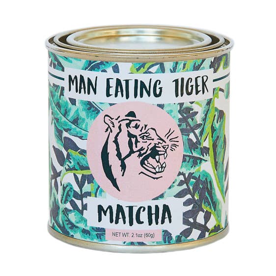 Man Eating Tiger - Wholesale Health/Detox Tea - Matcha 60g Tin0