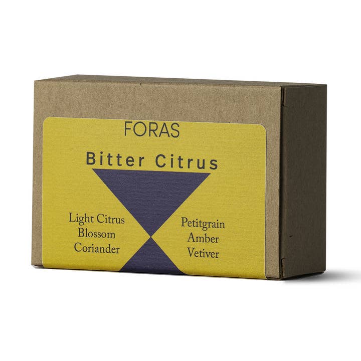 Bitter Citrus Soap Bar for wholesale by Foras Fragrance & Skincare
