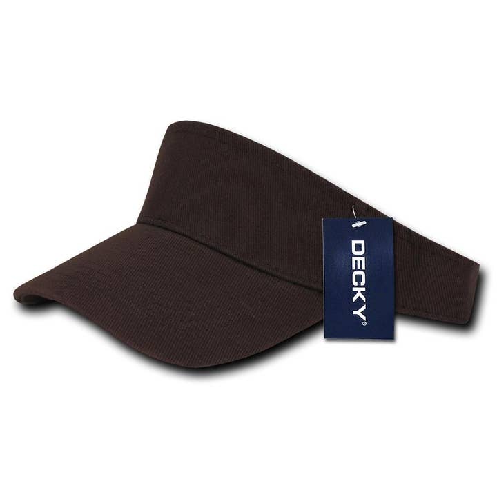 The Park Wholesale - Wholesale Visor - Unisex - Decky 3001 Blank Sports Visor