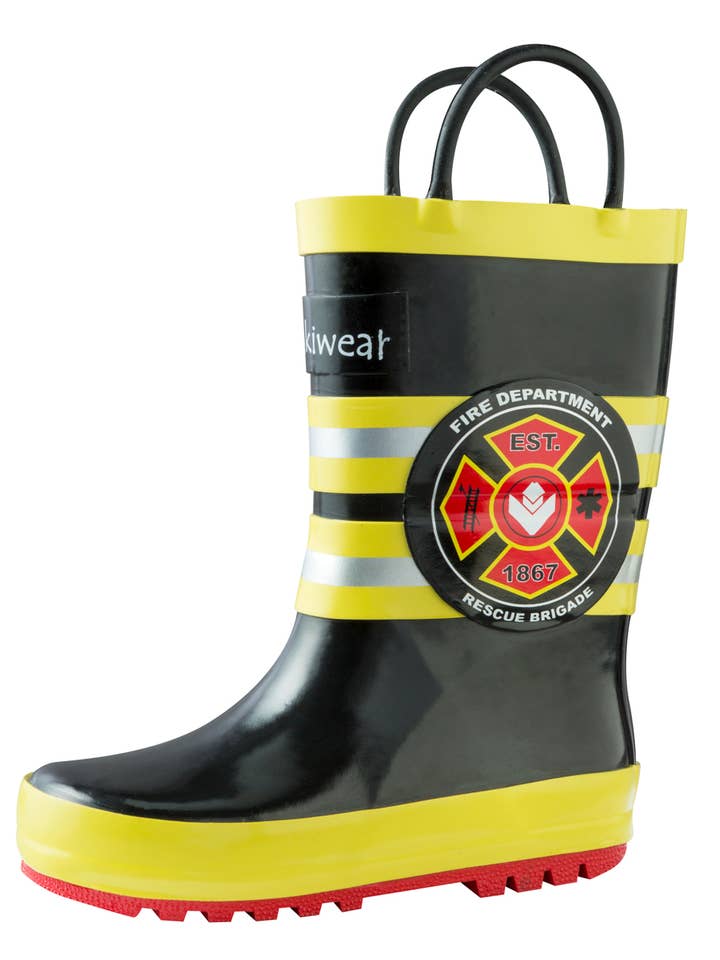 Loop Handle Boots, Fireman Rescue for wholesale by Oaki
