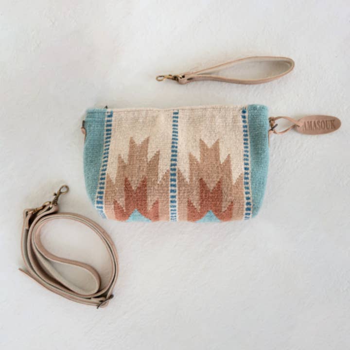 Cielo Rosa Convertible Clutch for wholesale by AMASOUK