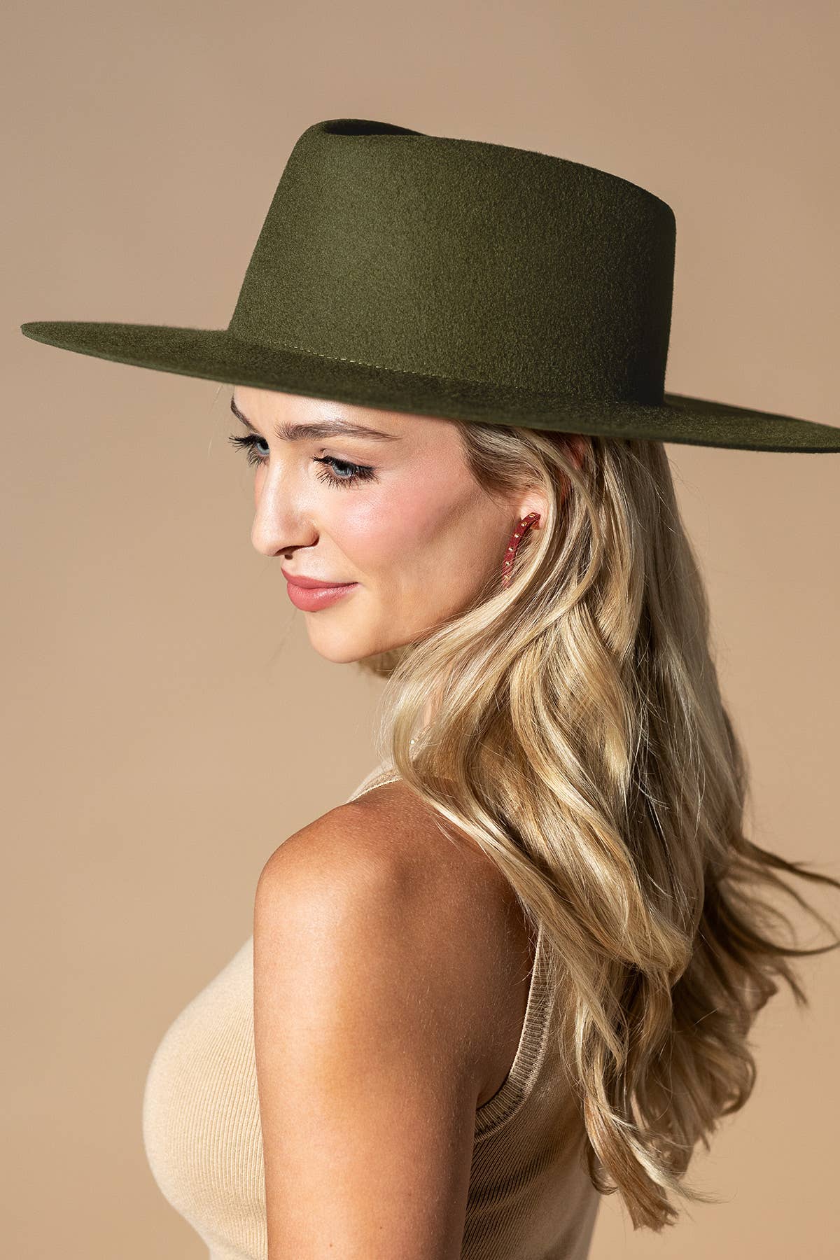 Urbanista - Wholesale Fedora - Women's - 100% Australian Wool Triangular Panama Hat-Blank41