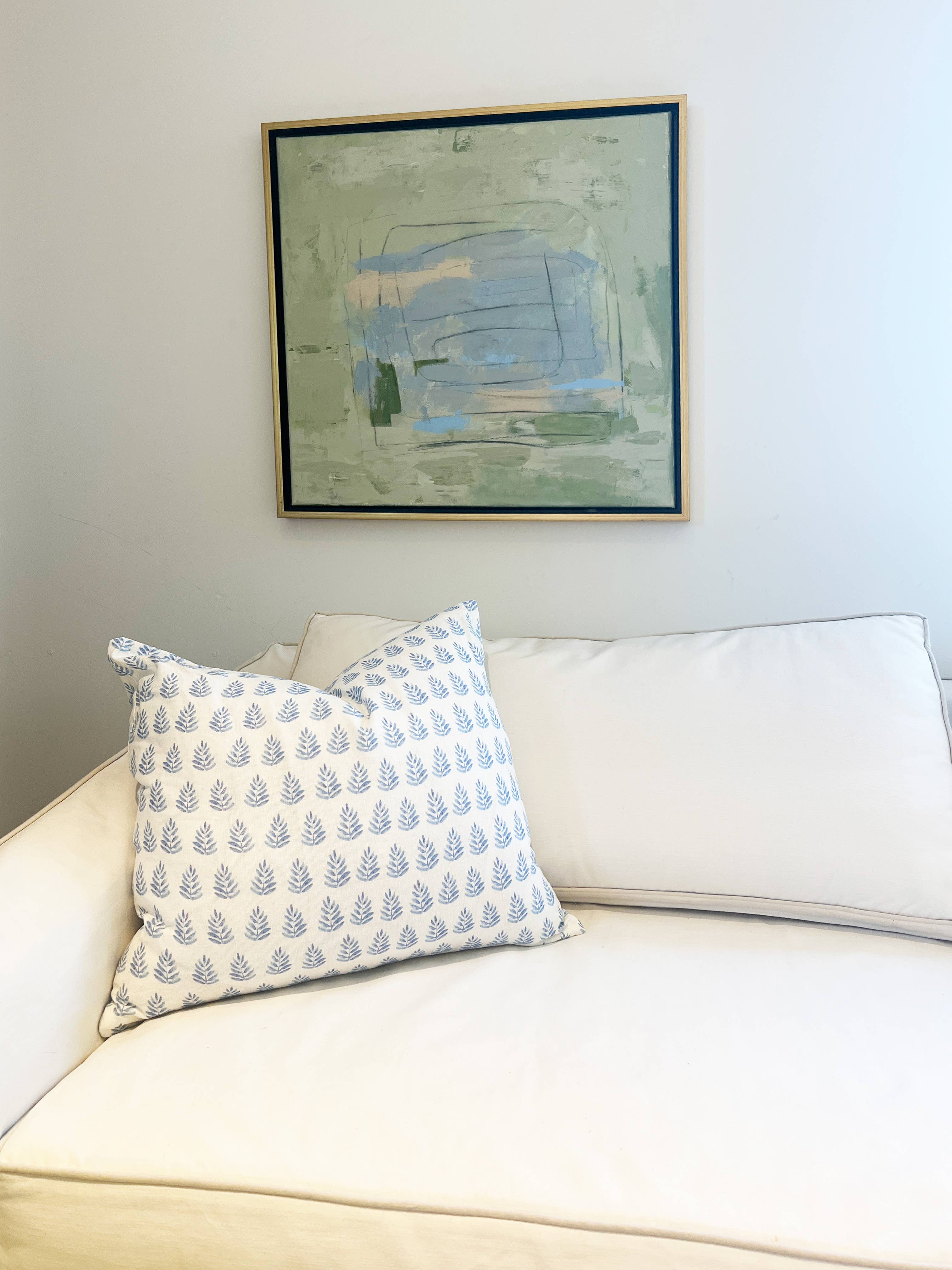 Sweet Pea And Whimsy – wholesale Dekorativ kudde – Överdrag för kudde med blocktryck1