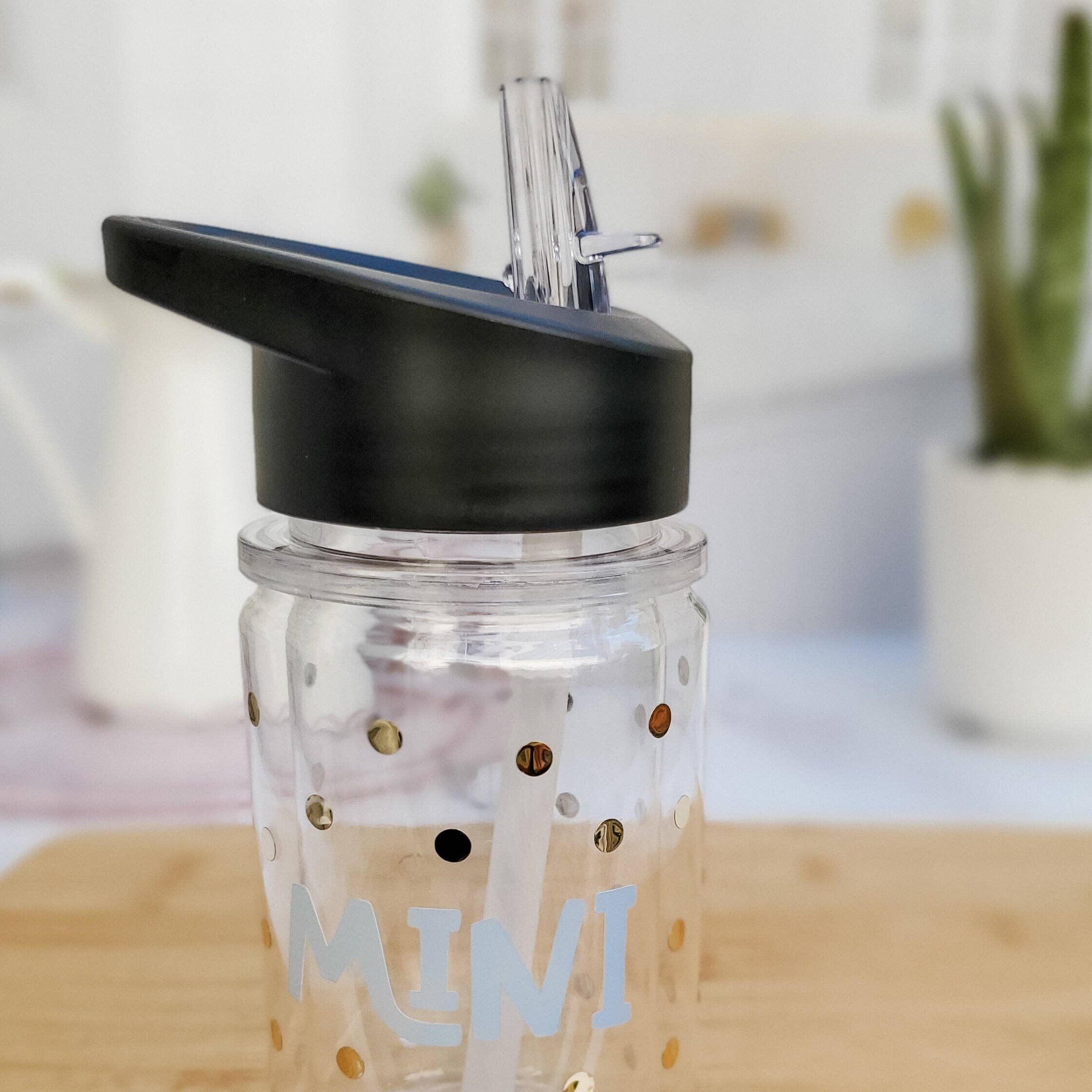 Salt and Sparkle – wholesale Drinking glass/cup – Mama and Mini Matching Clear Tumbler Set6