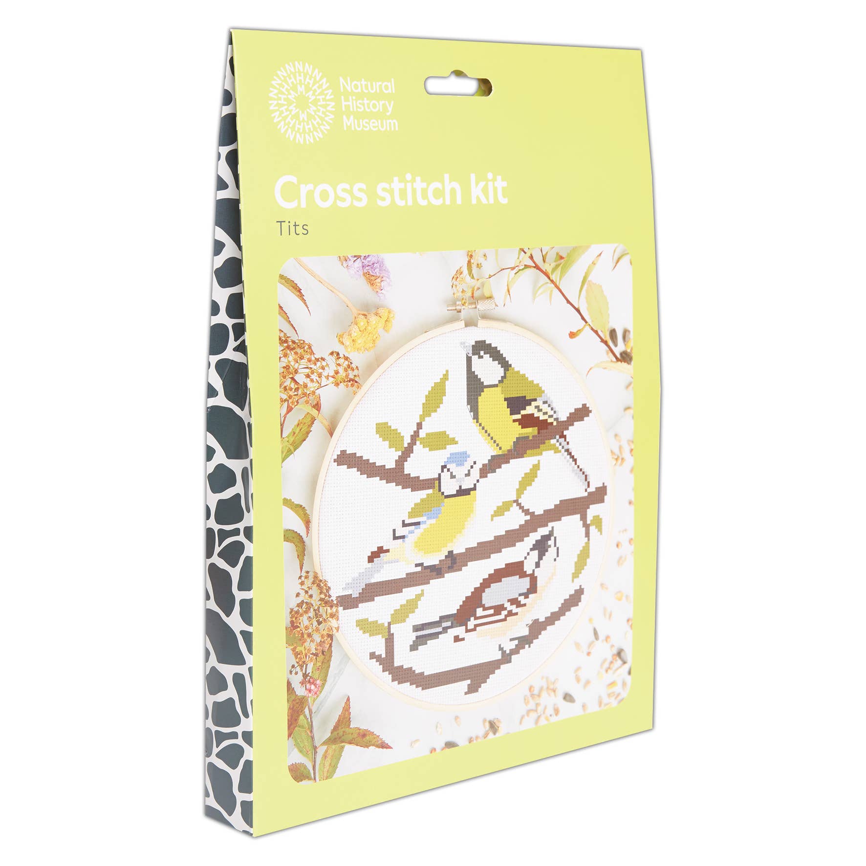 West Design Products - Wholesale Embroidery/Cross Stitch Supplies - Natural History Museum Cross Stitch Kit, Tits Design 14cm1