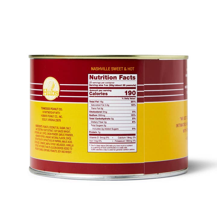 Tennessee Peanut Company - Wholesale Nuts - Nashville Sweet & Hot 12 oz 1