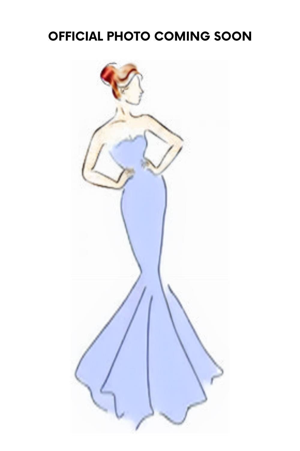 Babyfox Apparel - Vente Robe de soirée – femme - Robe de mariée sans manches à encolure cœur longueur chapelle4