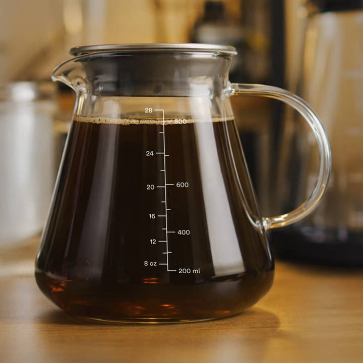 Glas Range Kaffeserver til Pour Over Kaffe & Te - 800ml for engroshandel hos Ovalware