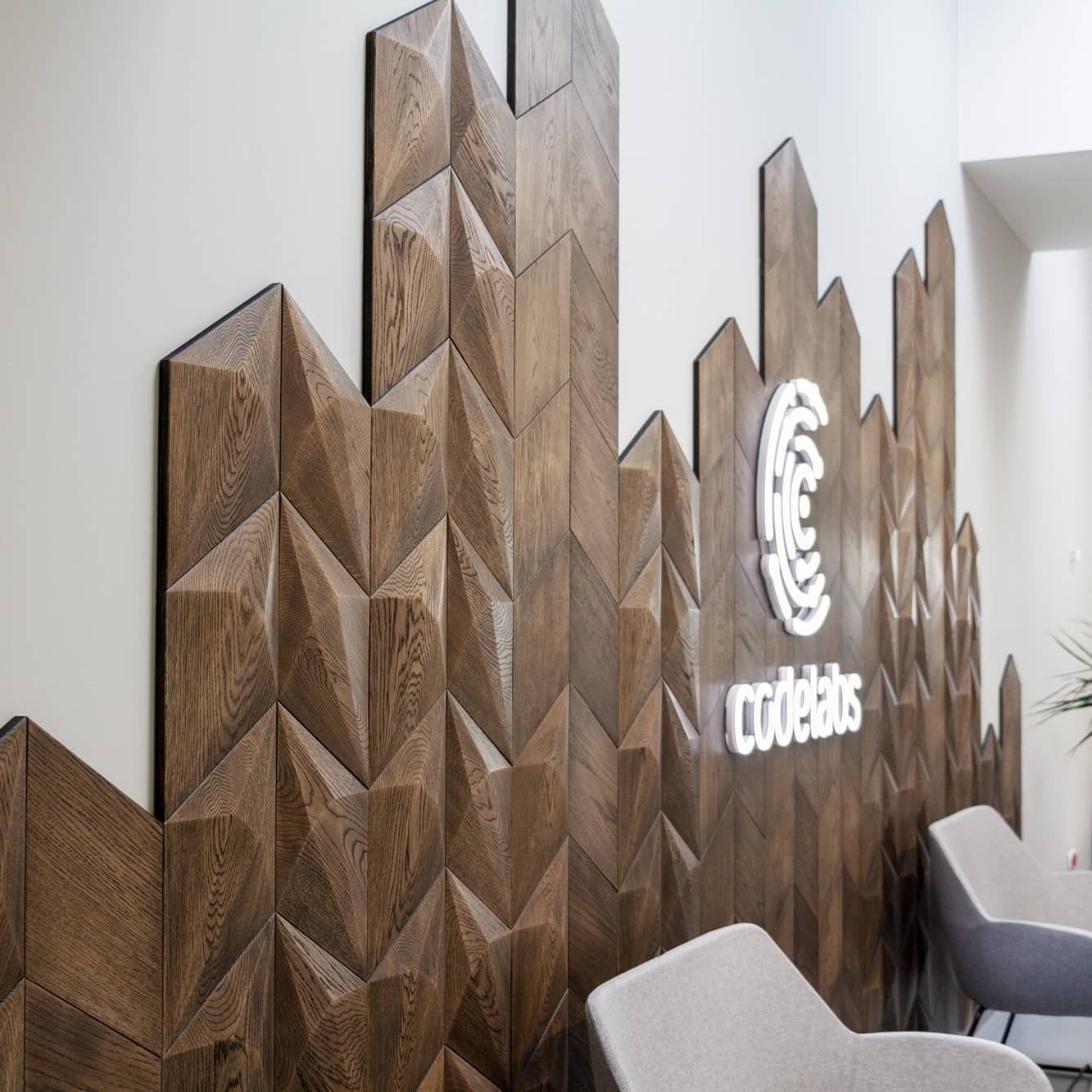 Dekostyl - Venta al por mayor Paneles decorativos - Paneles de pared de madera DIAMOND decorativos paneles de pared de madera 3D13