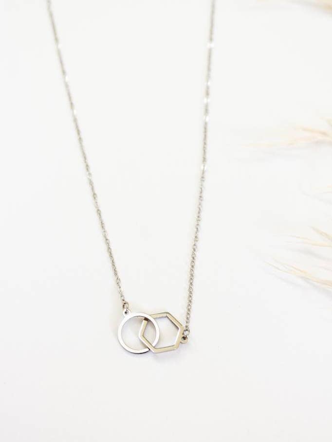 Heart and Soul Necklace - Made by Survivors for wholesale by Crowned Free