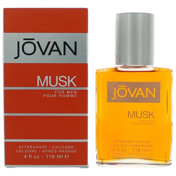 Jovan Musk de Coty, 4 oz Loción para después del afeitado/Colonia para hombres para venta al por mayor de Myco Essentials, LLC