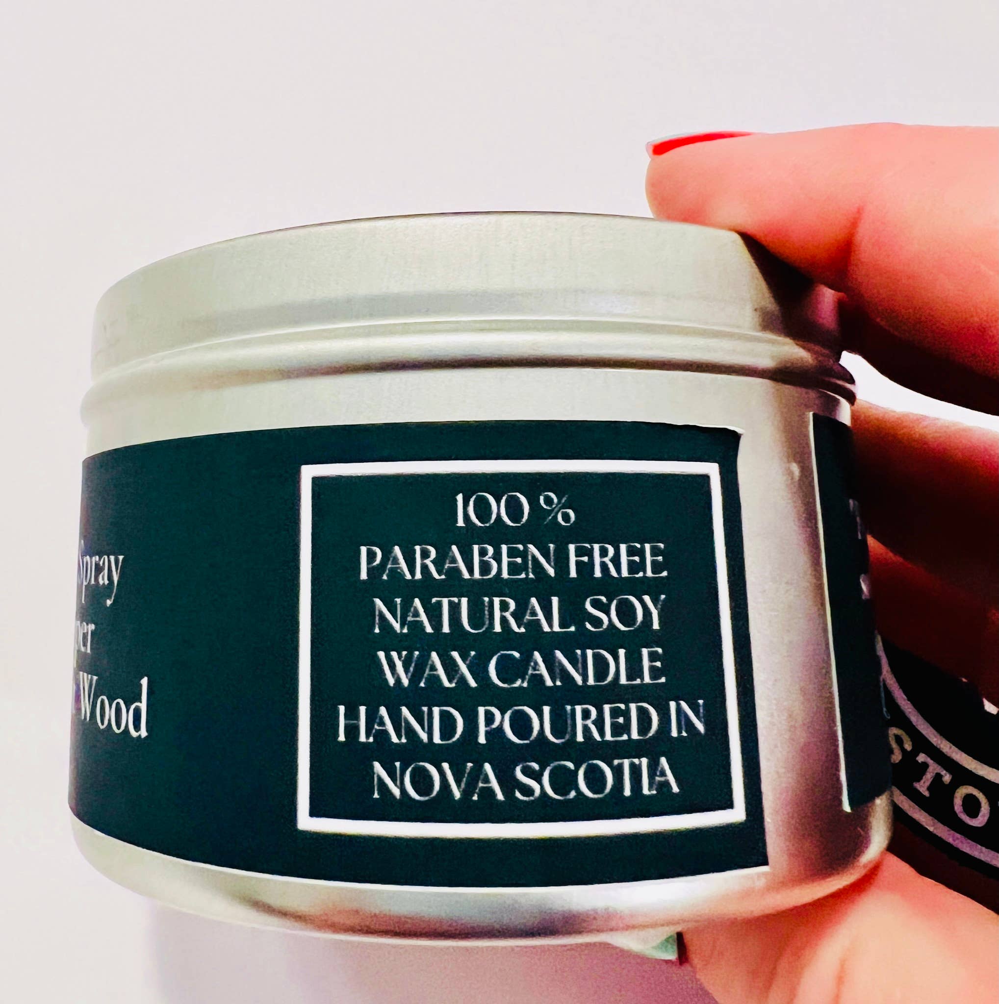 NovelTea Bookstore & Gifts - Wholesale Travel Candles - Moby Dick - Sea Spray & Driftwood Scented Black Label Candle6