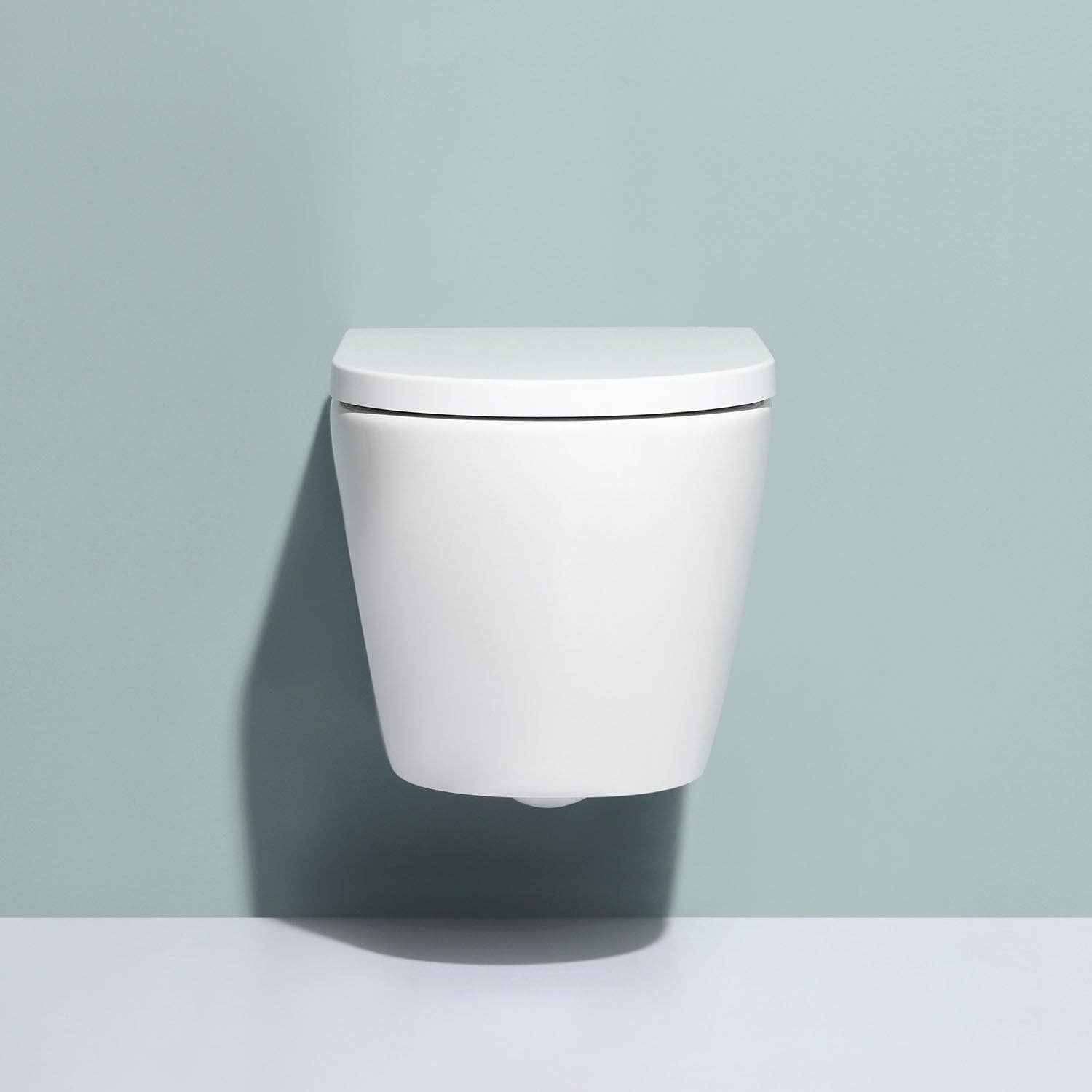 Stilform Handels GmbH – Engroshandel Tilbehørssæt til badeværelset – Whirlflush væghængt toilet Soho 3.0 uden kant med tornado skyl i hvid højglans inkl. toiletsæde9