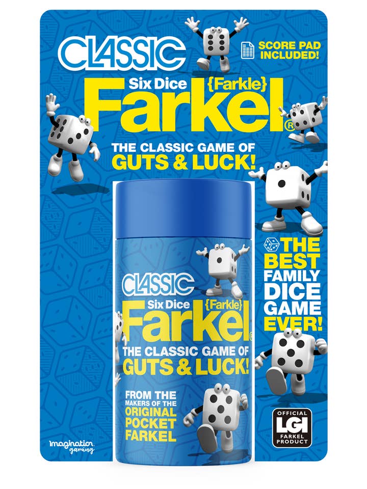 Farkel Classic Canister for wholesale by Imagination Gaming