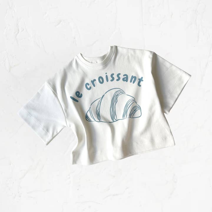 Graphic Tee - Le Croissant for wholesale by Cotton Bloom Clothing
