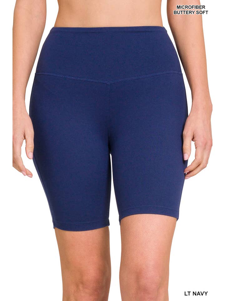 42POPS - Wholesale Athletic Shorts - Women's - ",,...Wide Waistband Biker Shorts