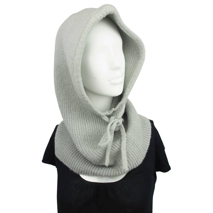 Anais - Wholesale Balaclava - Women's - Plain hooded balaclava YM09286