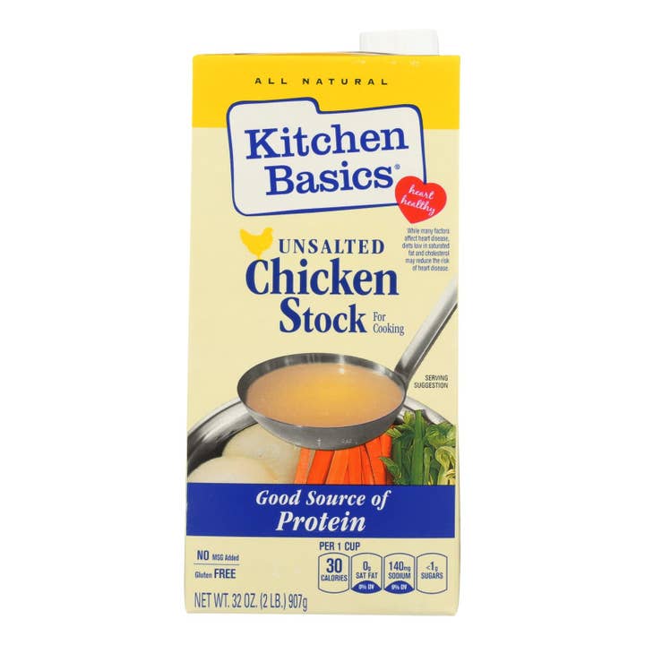 Everyday Supply Co - Wholesale Broth - Kitchen Basics Chicken Stock - Case Of 12 - 32 Fl Oz.