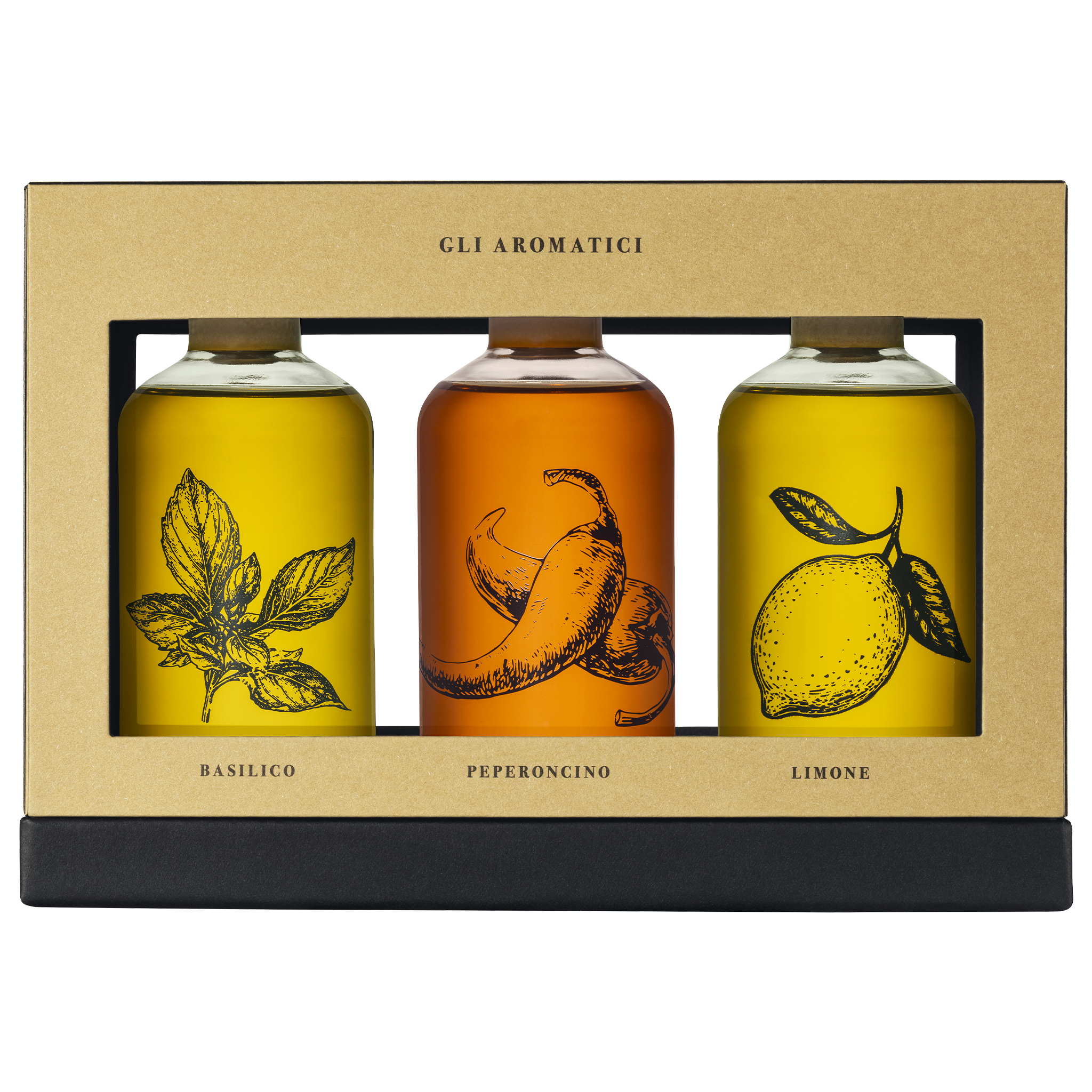 Bio Orto Società Cooperativa Agricola – Engroshandel Olivenolie – Økologisk aromatisk tris med basilikum, citron og chili1