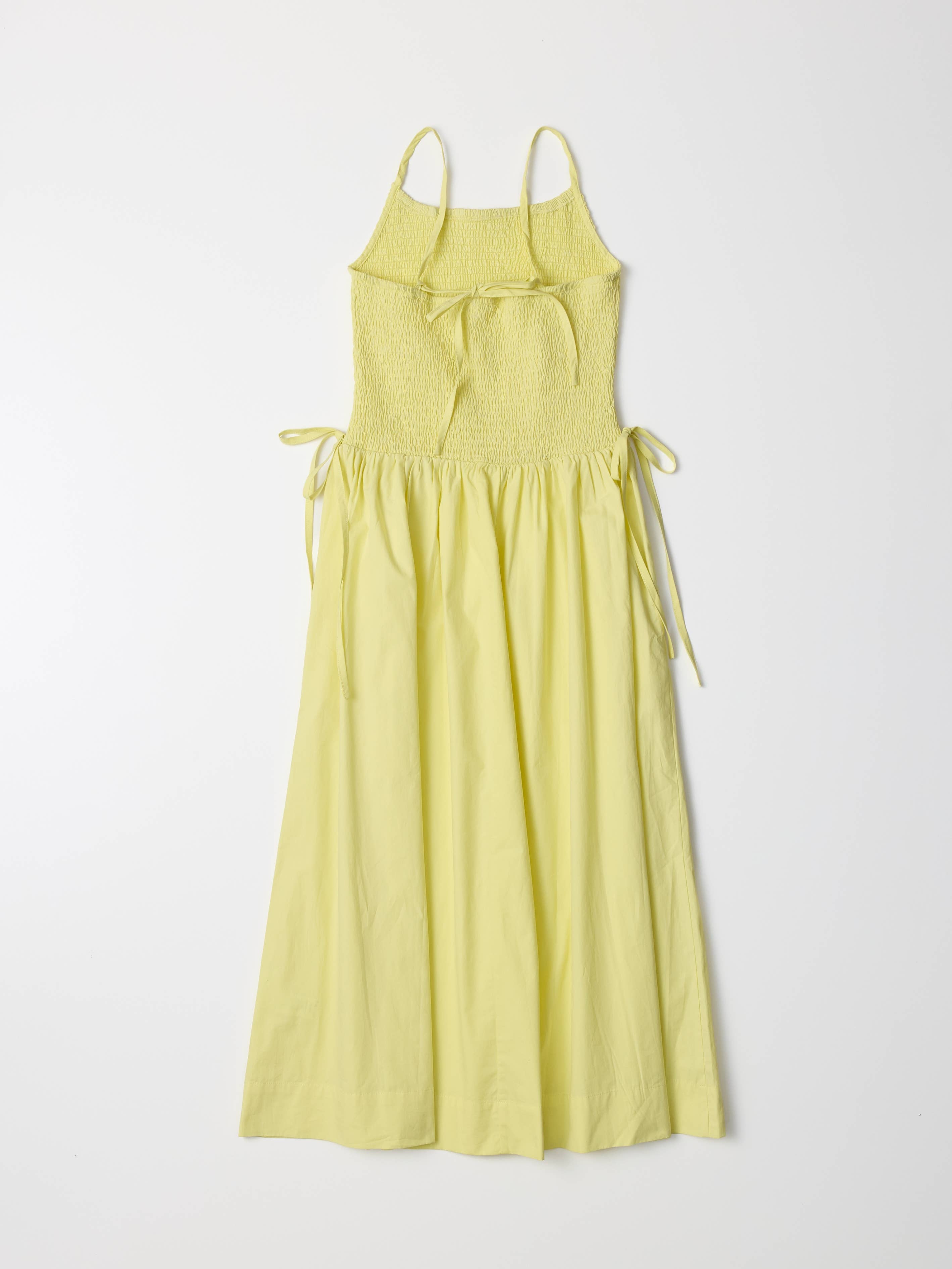 MOD REF - Vendita all'ingrosso Vestito - Donna - Abito The Jenni | Abito midi a nido d'oca con lacci laterali13