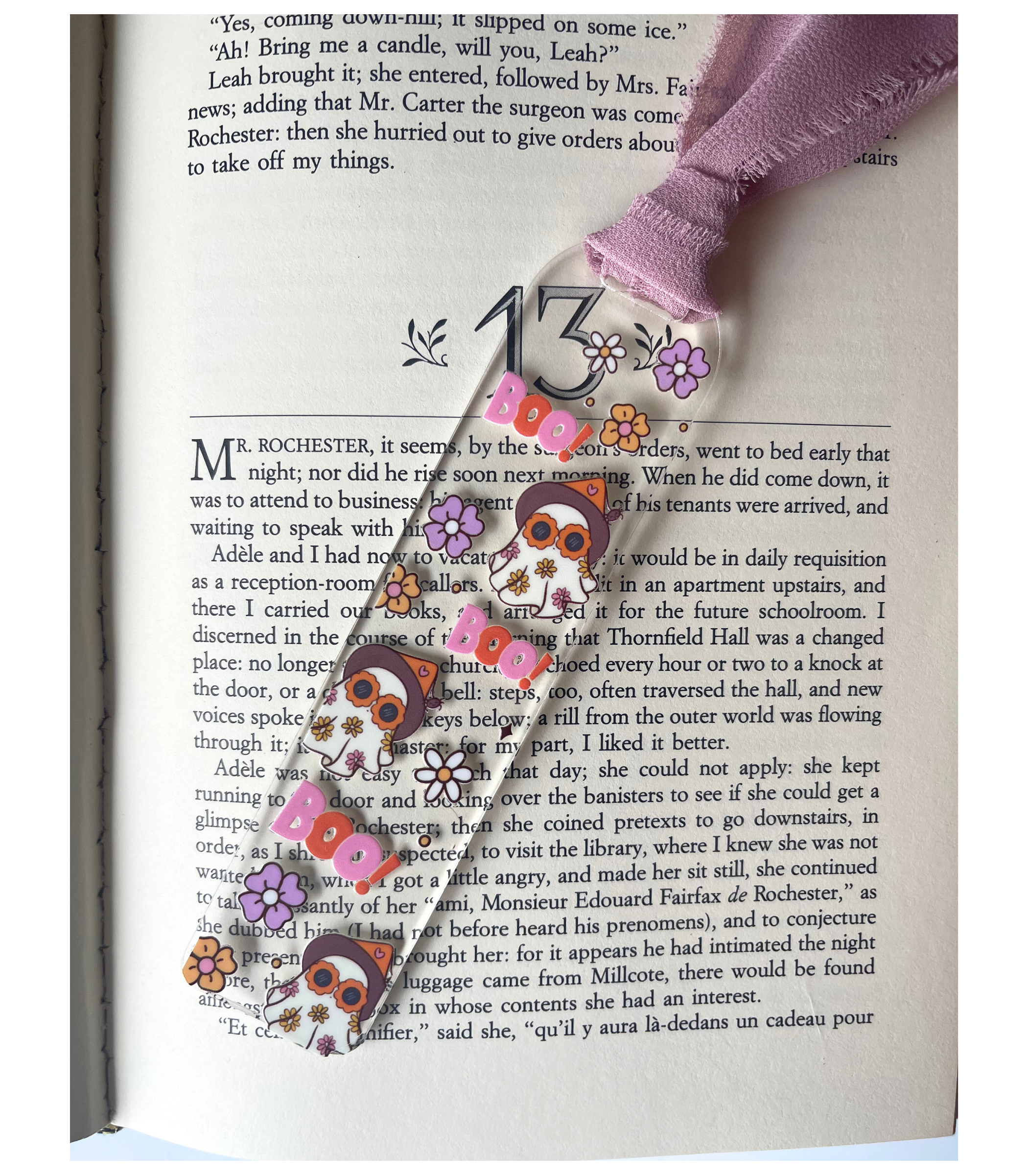 Typo Lettering Co - Wholesale Bookmark - Fall/Halloween acrylic bookmarks with ribbon6