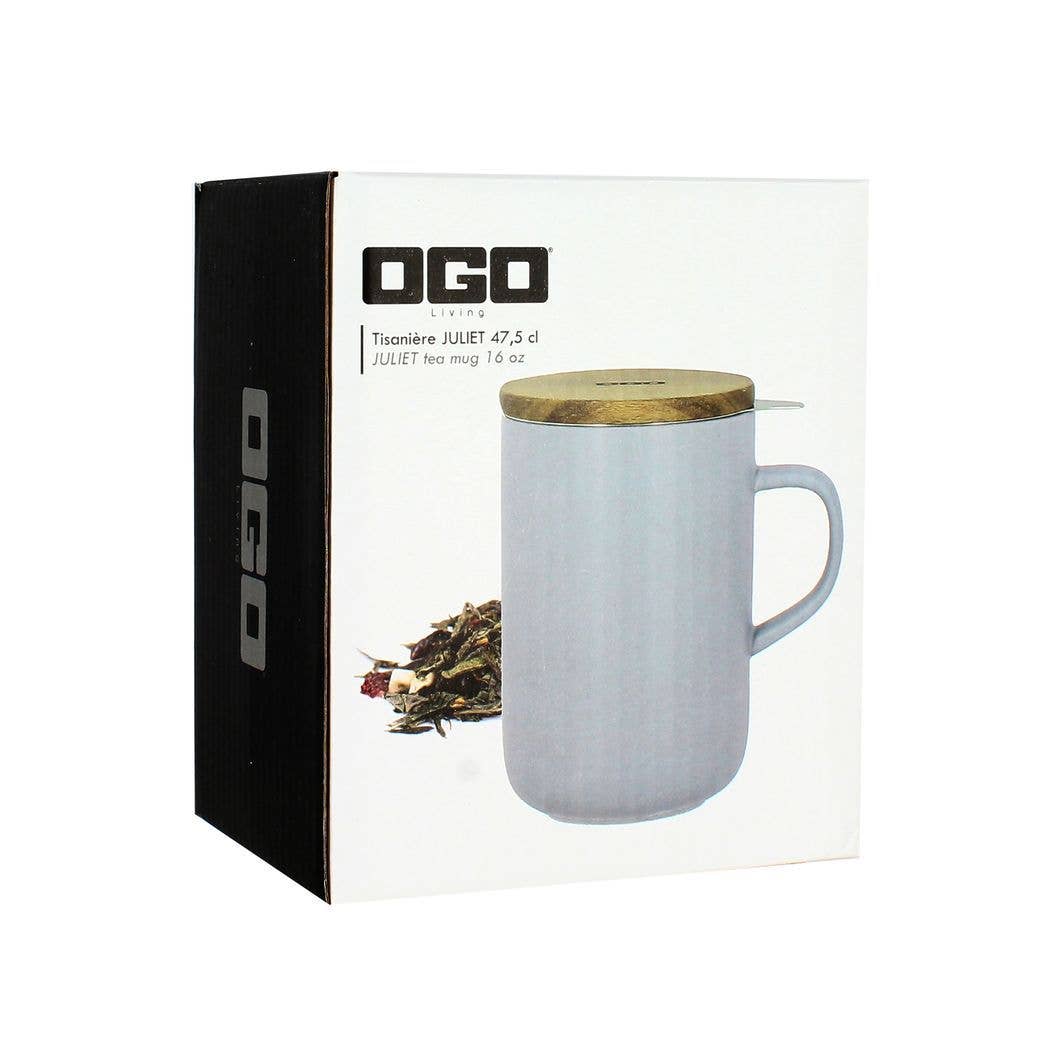 Ogo living – wholesale Tekanna – Juliet pärlstekanna i stengods med akacialock5