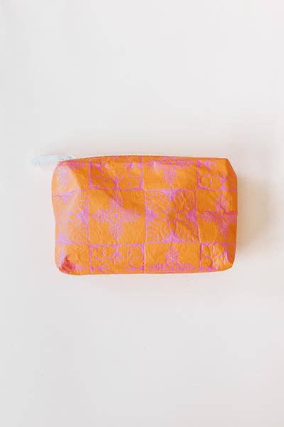 Wings Hawaii - Wholesale Pouch - Women's - Adventure Pouch - Pink + Orange Ulu4