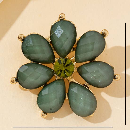 Fantasi Brosch 26AHBRO004 för wholesale av Blossom bijoux