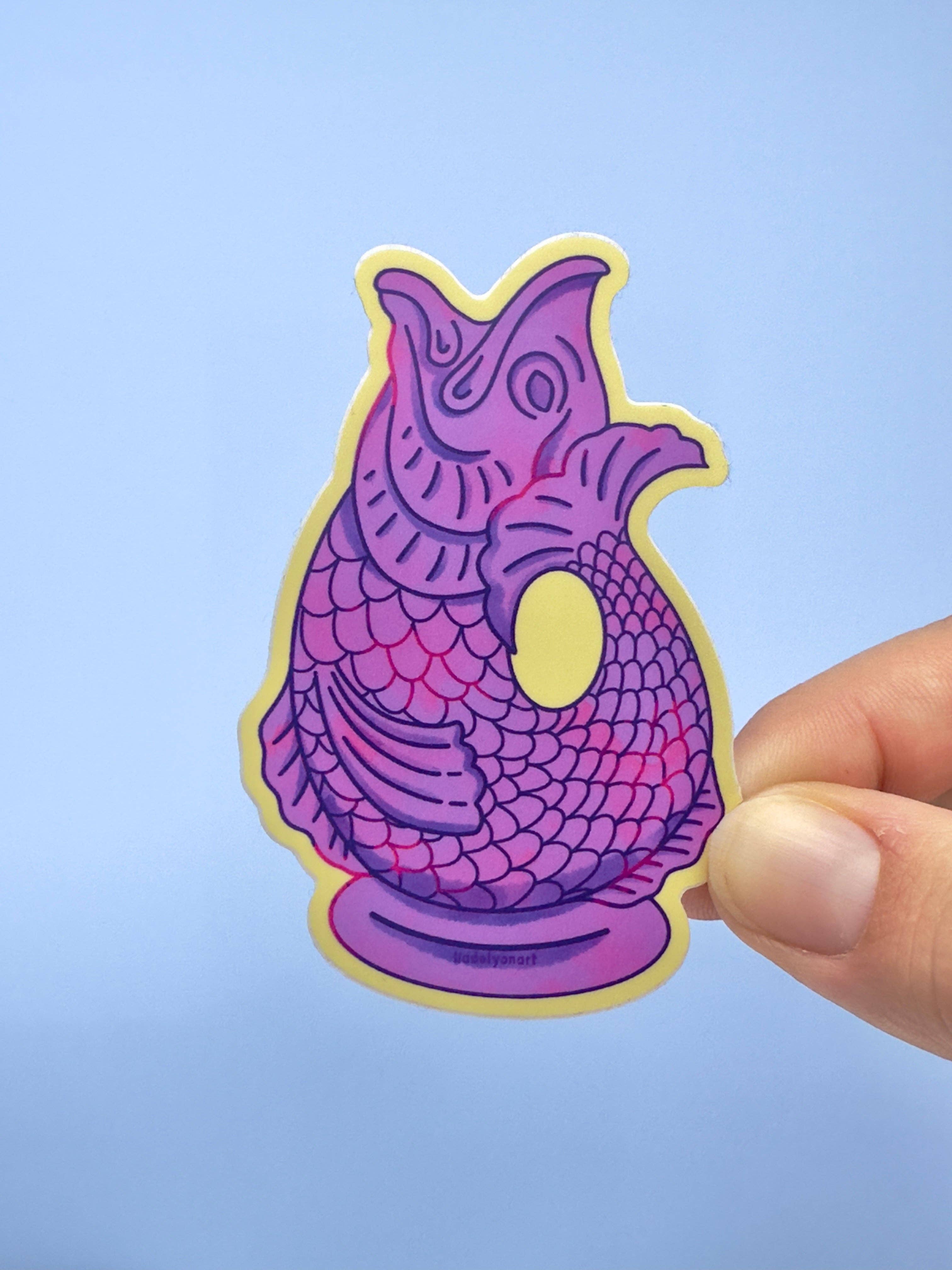 liadelyonart - Wholesale Sticker - Gluggle Jug Vinyl Sticker, 3x2in4