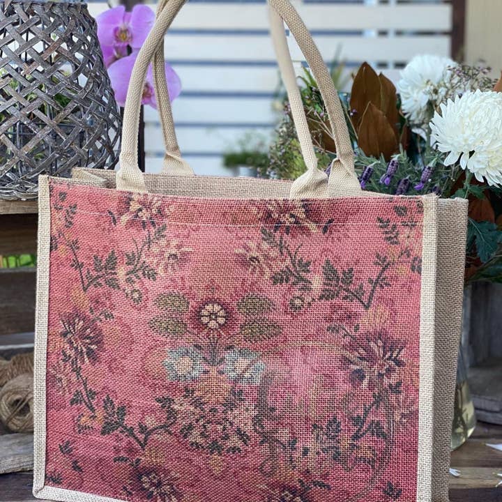 Cutie Jutie - Venta al por mayor Bolsas de la compra - Shopper de yute de verano barroco2